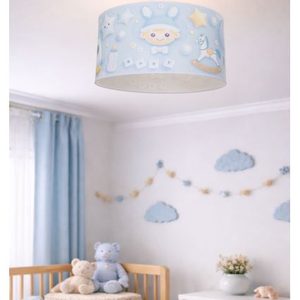 Plafoniera da soffitto per bambini KIDS ROOM 1xE27/60W/230V Ø 40 cm astronauta