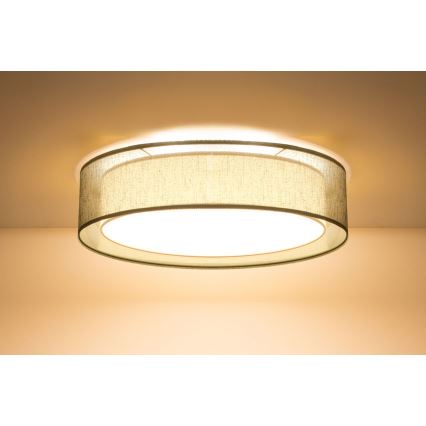 Plafoniera da soffitto PURO 2xE27/40W/230V Ø 50 cm, verde