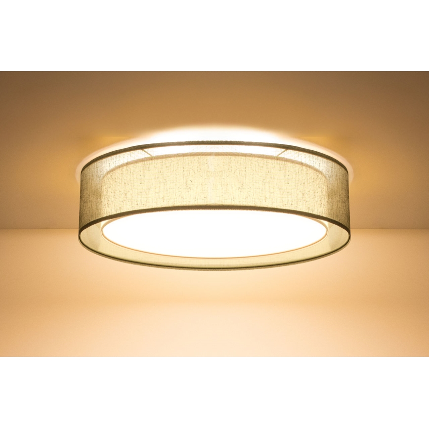 Plafoniera da soffitto PURO 2xE27/40W/230V Ø 50 cm, verde