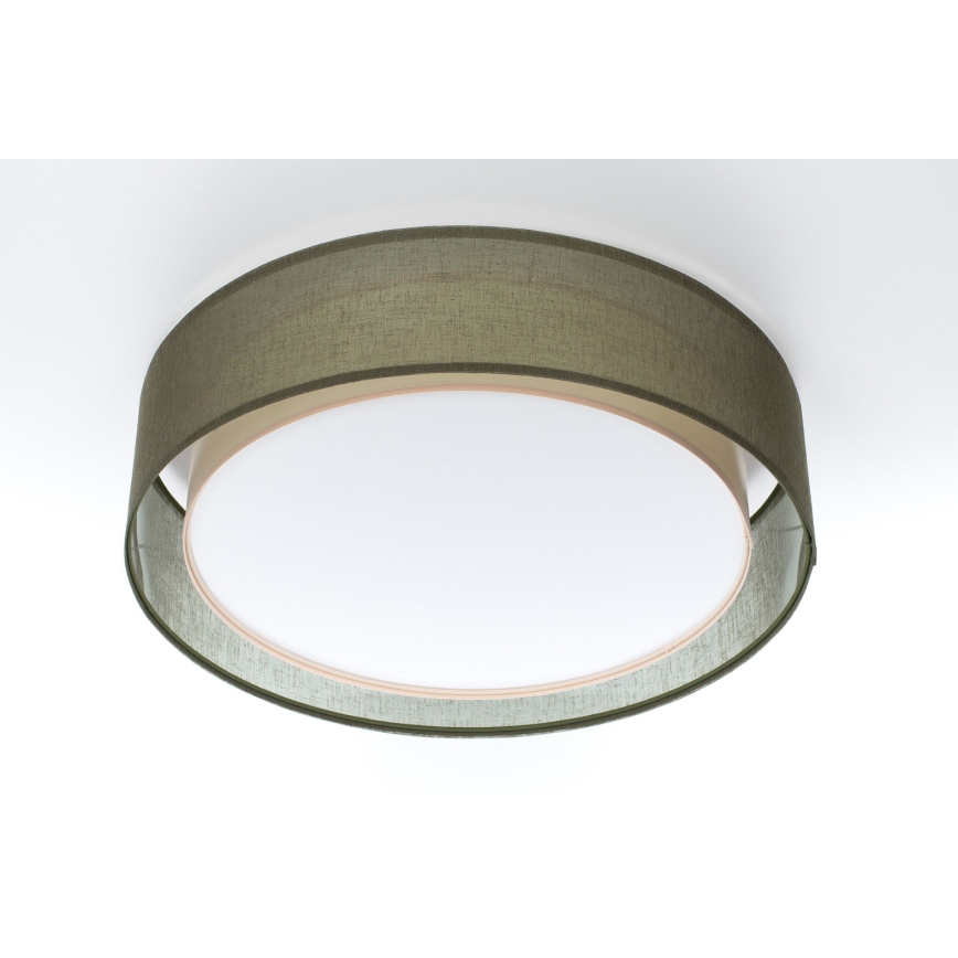 Plafoniera da soffitto PURO 2xE27/40W/230V Ø 50 cm, verde