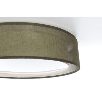 Plafoniera da soffitto PURO 2xE27/40W/230V Ø 50 cm, verde