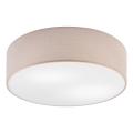 Plafoniera da soffitto SIRJA 2xE27/15W/230V Ø 45 cm beige
