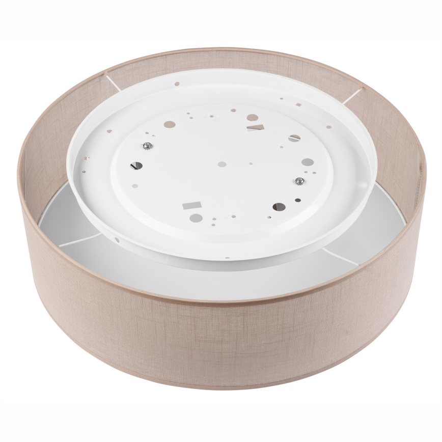Plafoniera da soffitto SIRJA 2xE27/15W/230V Ø 45 cm beige