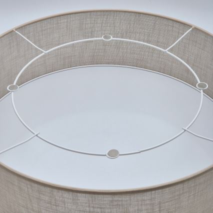 Plafoniera da soffitto SIRJA 2xE27/15W/230V Ø 45 cm beige