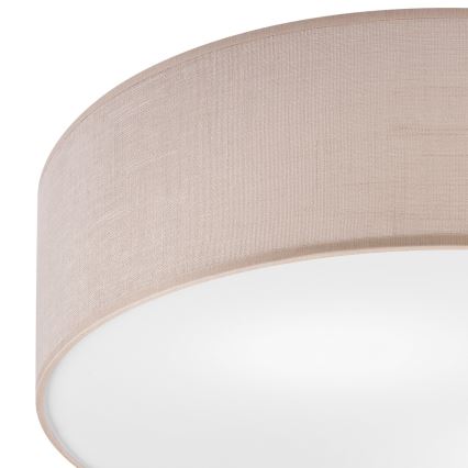 Plafoniera da soffitto SIRJA 2xE27/15W/230V Ø 45 cm beige
