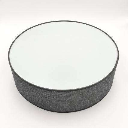Plafoniera da soffitto SIRJA 2xE27/15W/230V Ø 45 cm grigia