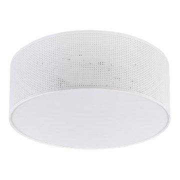 Plafoniera da soffitto SIRJA PLISADO 2xE27/15W/230V Ø 35 cm bianca