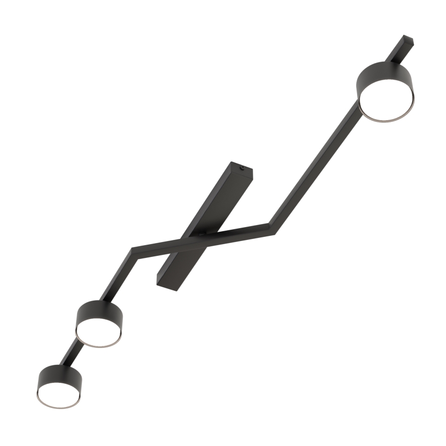 Plafoniera da soffitto SKAN 3xGX53/12W/230V nera