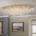 Plafoniera di cristallo CRYSTALRIVER 21xG9/40W/230V oro