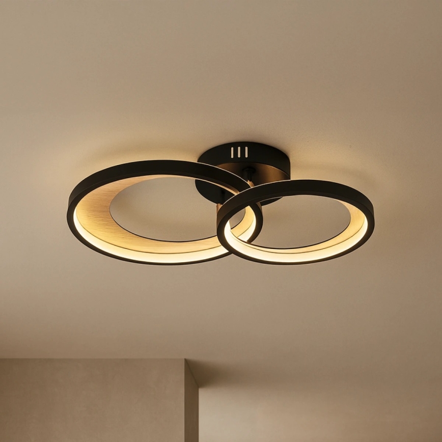 Plafoniera dimmerabile a LED/35W/230V 3000-6500K + telecomando