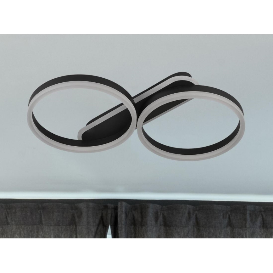 Plafoniera dimmerabile a LED 60W/230V 3000-6500K con telecomando