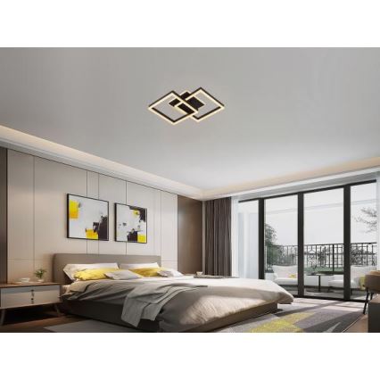 Plafoniera dimmerabile a LED/80W/230V 3000-6500K + telecomando