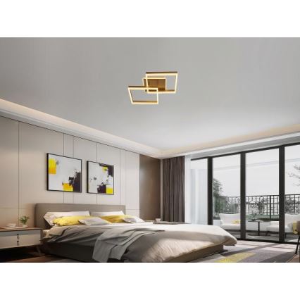 Plafoniera dimmerabile a LED/80W/230V 3000-6500K + telecomando