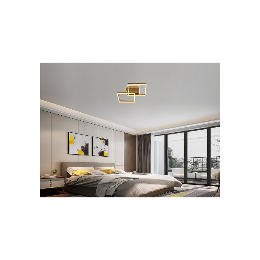 Plafoniera dimmerabile a LED/80W/230V 3000-6500K + telecomando