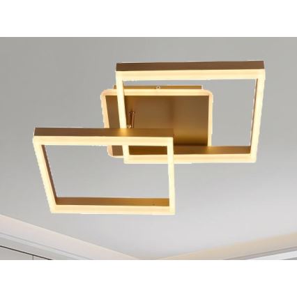 Plafoniera dimmerabile a LED/80W/230V 3000-6500K + telecomando