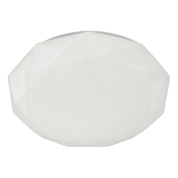 Plafoniera dimmerabile a LED HEX, 72 W, 230 V, 3000-6000 K, Ø 50 cm, bianco, con telecomando