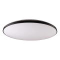 Plafoniera dimmerabile a LED KERN LED/100W/230V 3000/4000/6000K Ø 100 cm nero + telecomando
