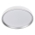 Plafoniera dimmerabile a LED LIXAN LED/47W/230V 3000-6500K Ø 38,6 cm bianco/argento + telecomando