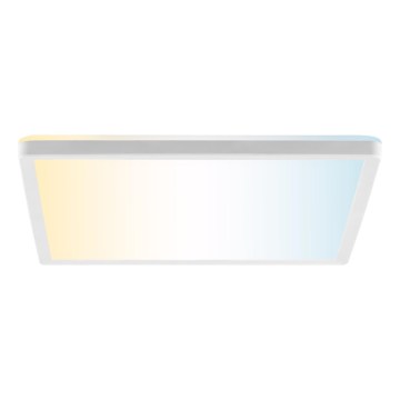 Plafoniera dimmerabile a LED LUMARO LED/18W/230V 3000-6500K 29,3x29,3 cm bianca + telecomando