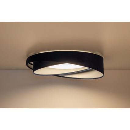 Plafoniera dimmerabile a LED SMART GALAXY MODERN LED/24W/230V 3000-6500K Ø 55 cm blu/argento + telecomando