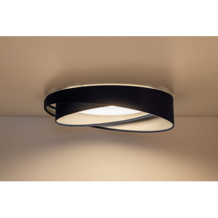 Plafoniera dimmerabile a LED SMART GALAXY MODERN LED/24W/230V 3000-6500K Ø 55 cm blu/argento + telecomando