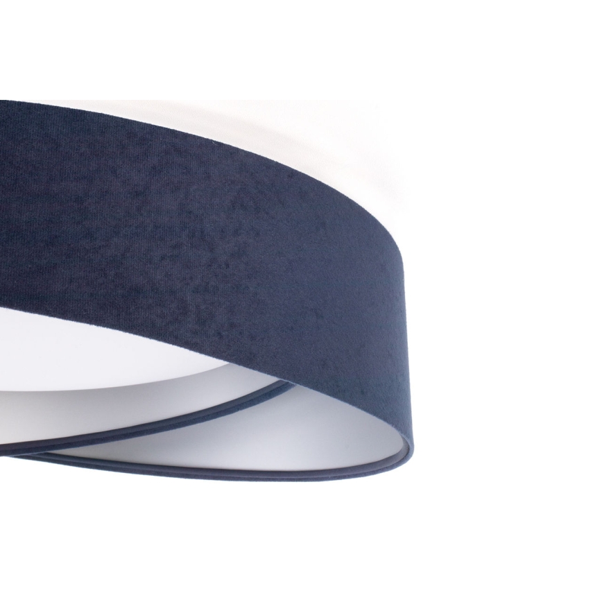 Plafoniera dimmerabile a LED SMART GALAXY MODERN LED/24W/230V 3000-6500K Ø 55 cm blu/argento + telecomando