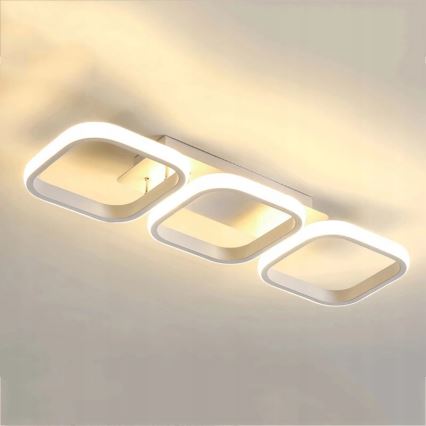 Plafoniera dimmerabile a LED 33W/230V 3000-6500K bianca Wi-Fi Tuya + telecomando