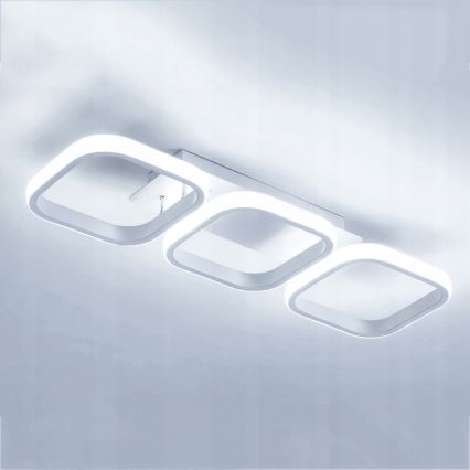 Plafoniera dimmerabile a LED 33W/230V 3000-6500K bianca Wi-Fi Tuya + telecomando