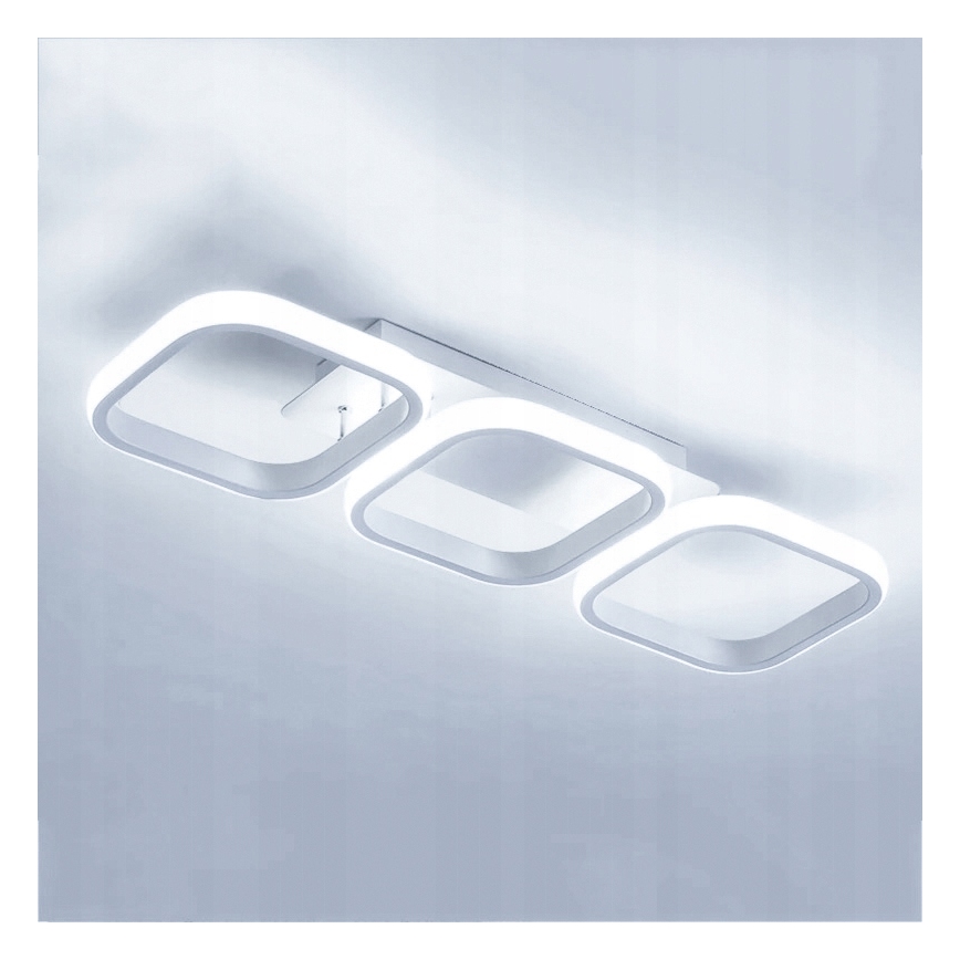 Plafoniera dimmerabile a LED 33W/230V 3000-6500K bianca Wi-Fi Tuya + telecomando