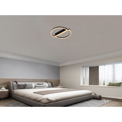 Plafoniera dimmerabile LED/55W/230V 3000-6500K + telecomando