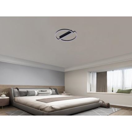 Plafoniera dimmerabile LED/55W/230V 3000-6500K + telecomando