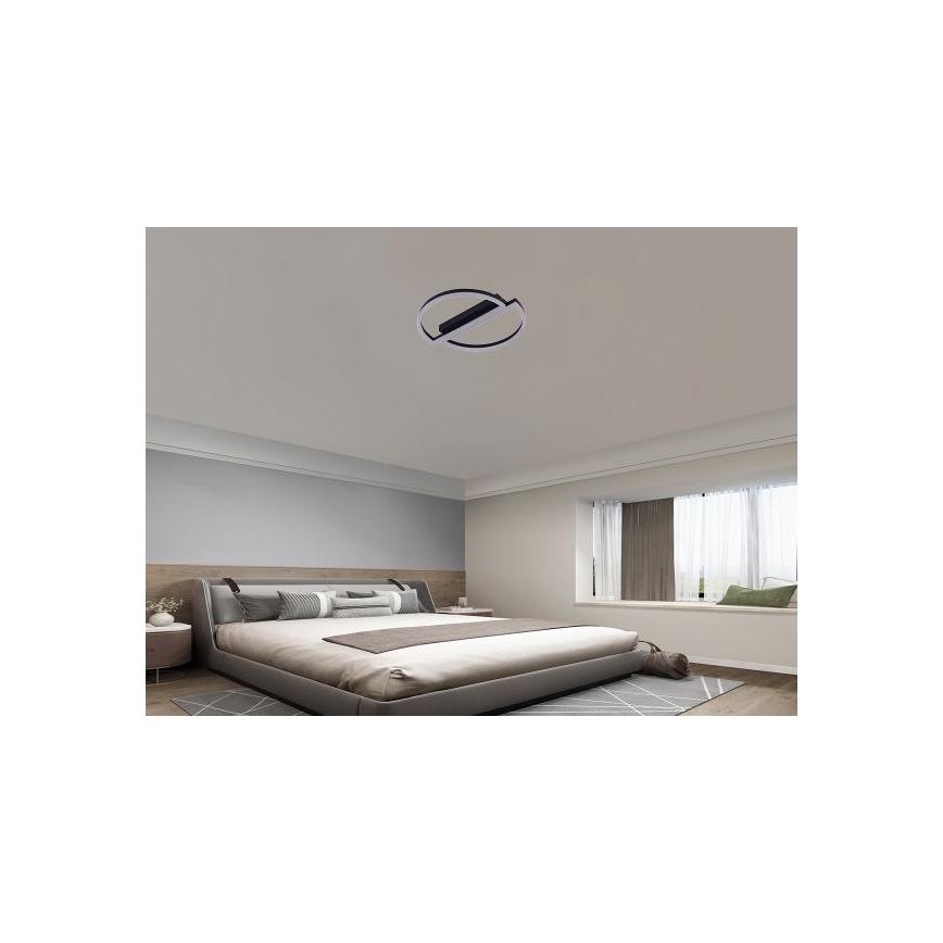 Plafoniera dimmerabile LED/55W/230V 3000-6500K + telecomando