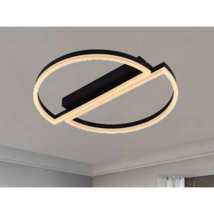 Plafoniera dimmerabile LED/55W/230V 3000-6500K + telecomando