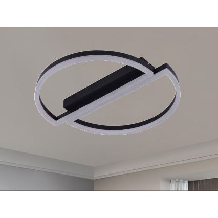 Plafoniera dimmerabile LED/55W/230V 3000-6500K + telecomando