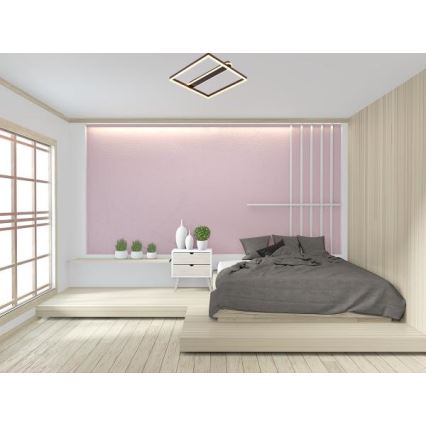 Plafoniera dimmerabile LED/60W/230V 3000-6500K + telecomando