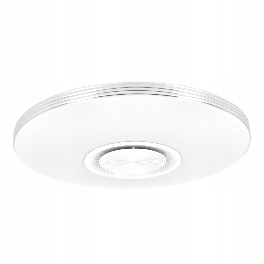 Plafoniera LED RGBW dimmerabile con altoparlante LED/60W/230V 3000-6000K Ø 40 cm bianco + telecomando