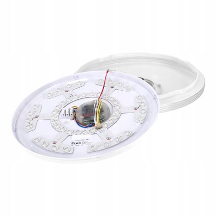 Plafoniera LED RGBW dimmerabile con altoparlante LED/60W/230V 3000-6000K Ø 40 cm bianco + telecomando