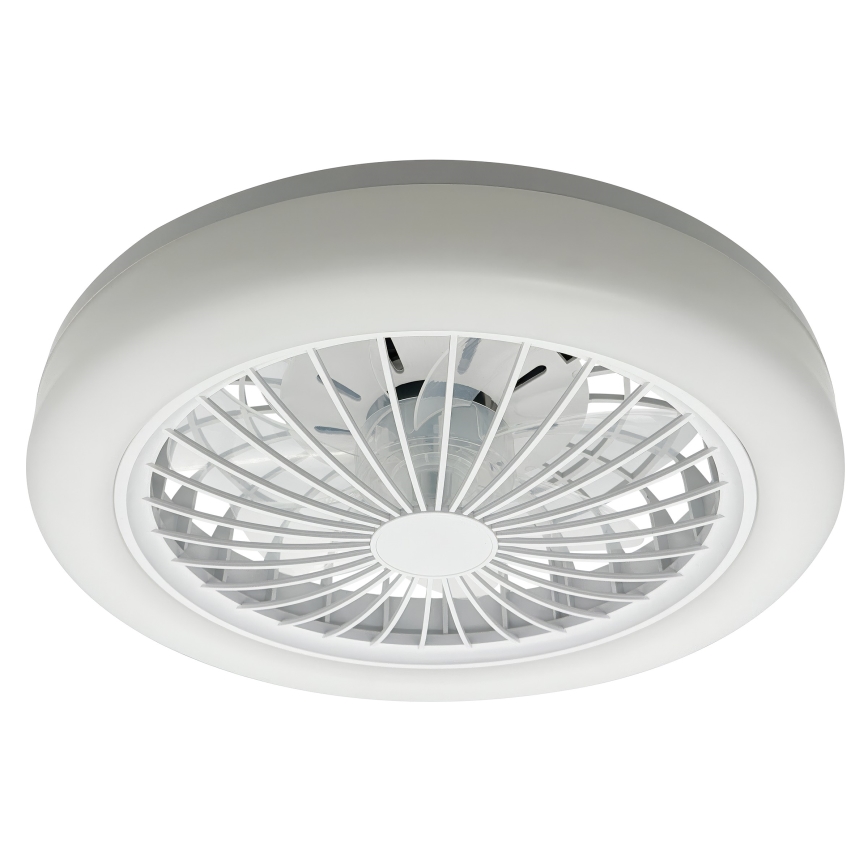 LED RGBW Plafoniera dimmerabile con ventilatore ZAMBIA LED/24W/230V 3000-6500K bianco + telecomando