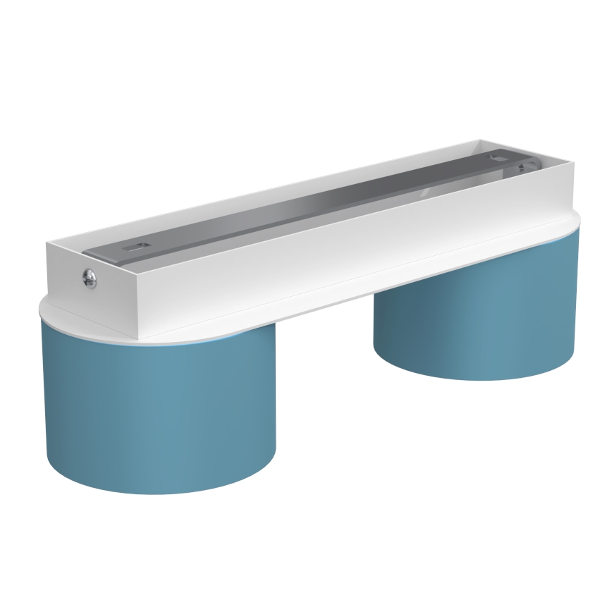 Plafoniera  DIXIE 2xGX53/11W/230V blu