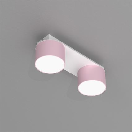 Plafoniera DIXIE 2xGX53/11W/230V rosa