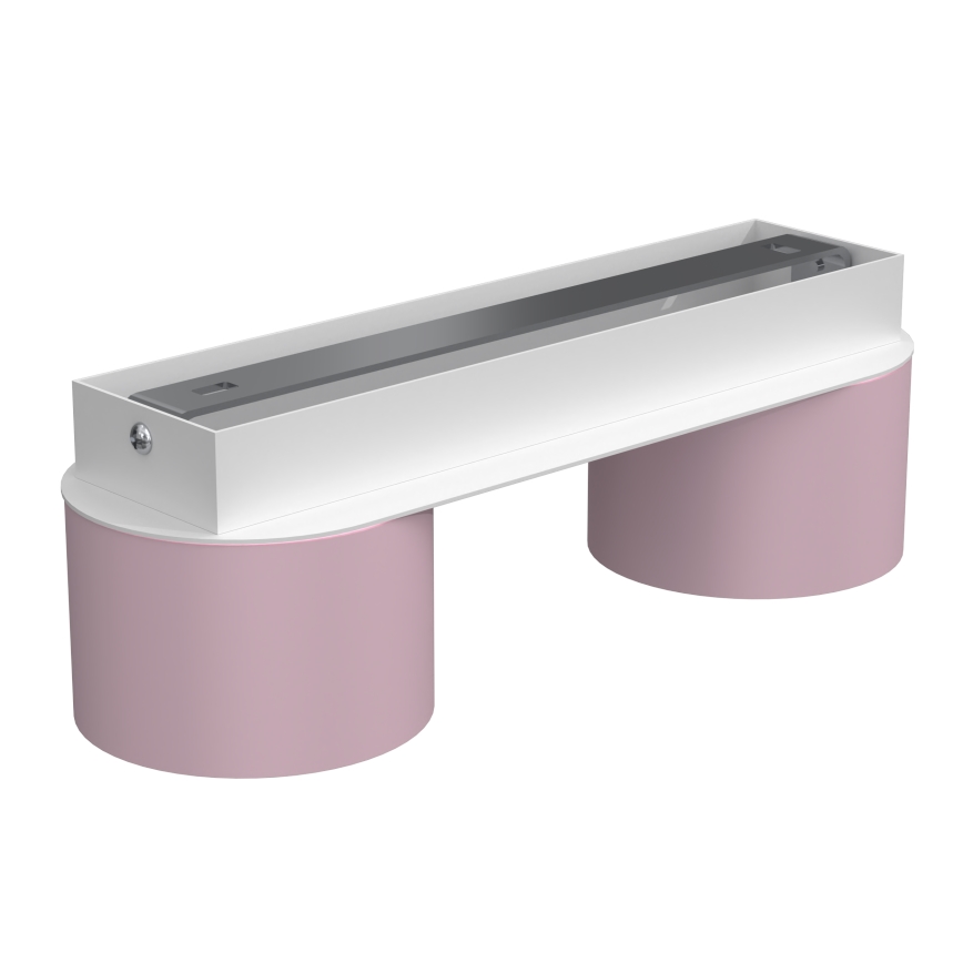 Plafoniera DIXIE 2xGX53/11W/230V rosa