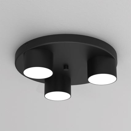 Plafoniera DIXIE 3xGX53/11W/230V nera