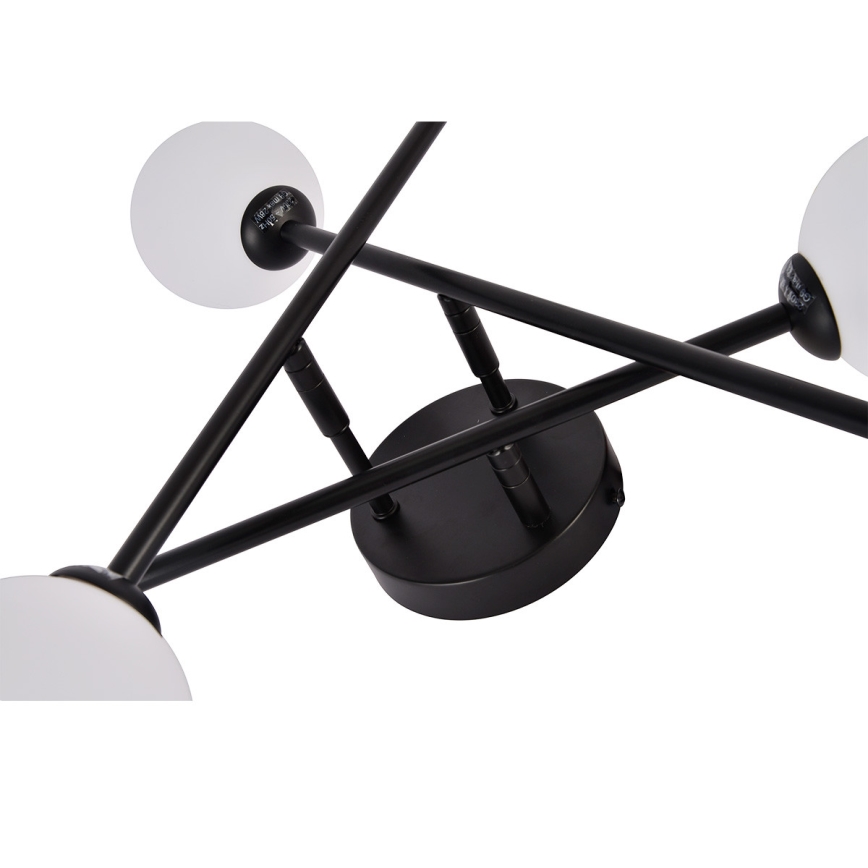 Plafoniera DORADO 6xG9/28W/230V nero