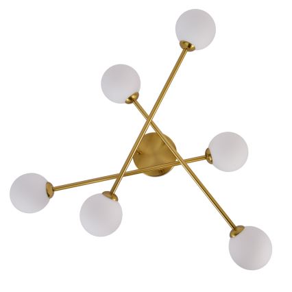 Plafoniera DORADO 6xG9/28W/230V oro