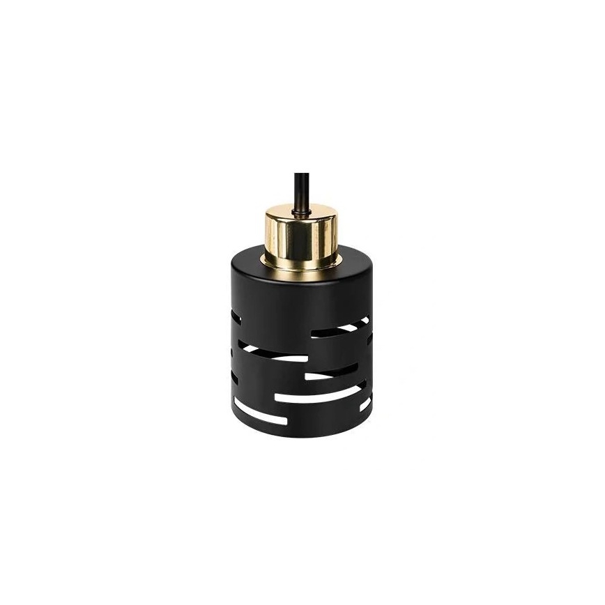 Plafoniera ELEN 3xE27/35W/230V nero/oro