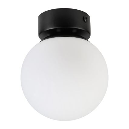 Plafoniera ELIAS 1xE14/5W/230V Ø 13 cm nero/bianco