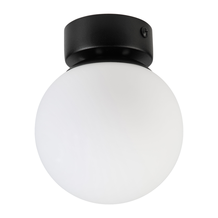Plafoniera ELIAS 1xE14/5W/230V Ø 13 cm nero/bianco