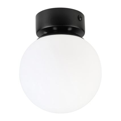 Plafoniera ELIAS 1xE14/5W/230V Ø 13 cm nero/bianco