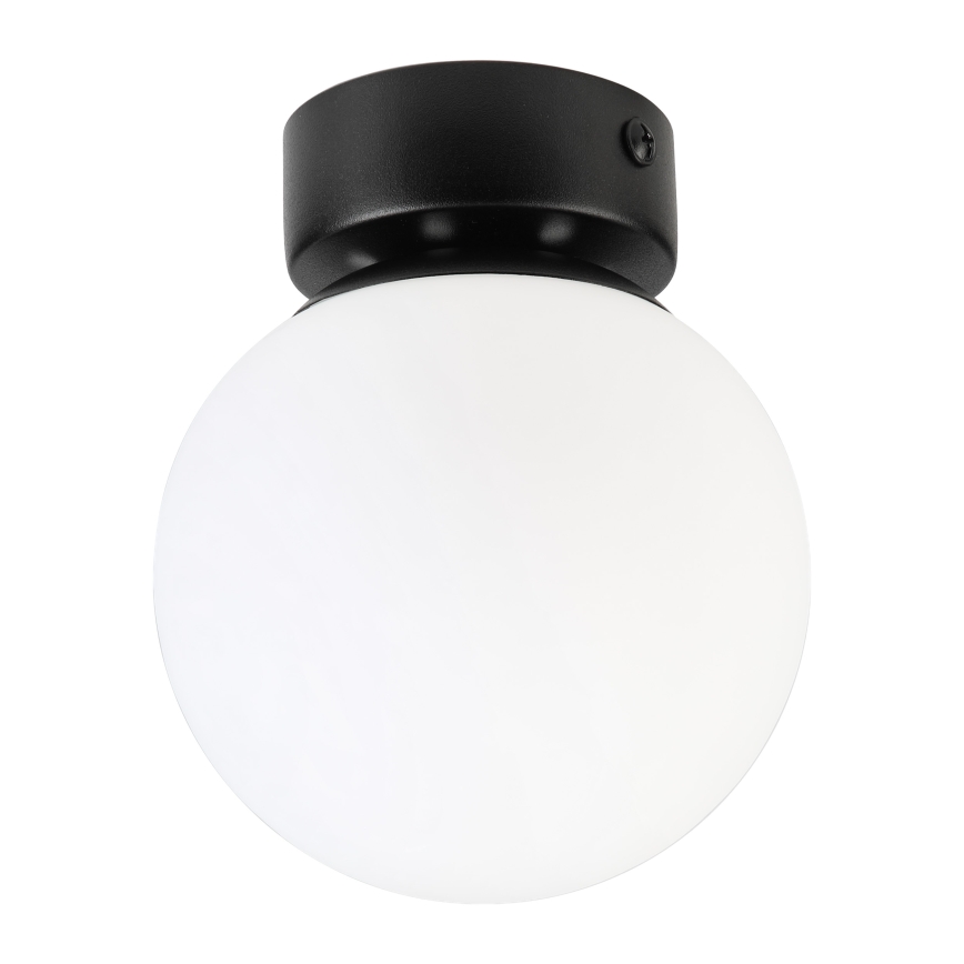 Plafoniera ELIAS 1xE14/5W/230V Ø 13 cm nero/bianco