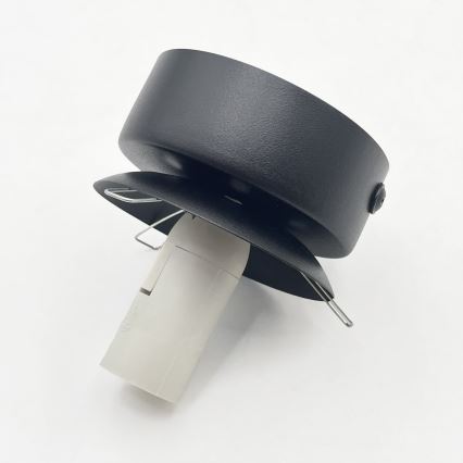 Plafoniera ELIAS 1xE14/5W/230V Ø 13 cm nero/bianco